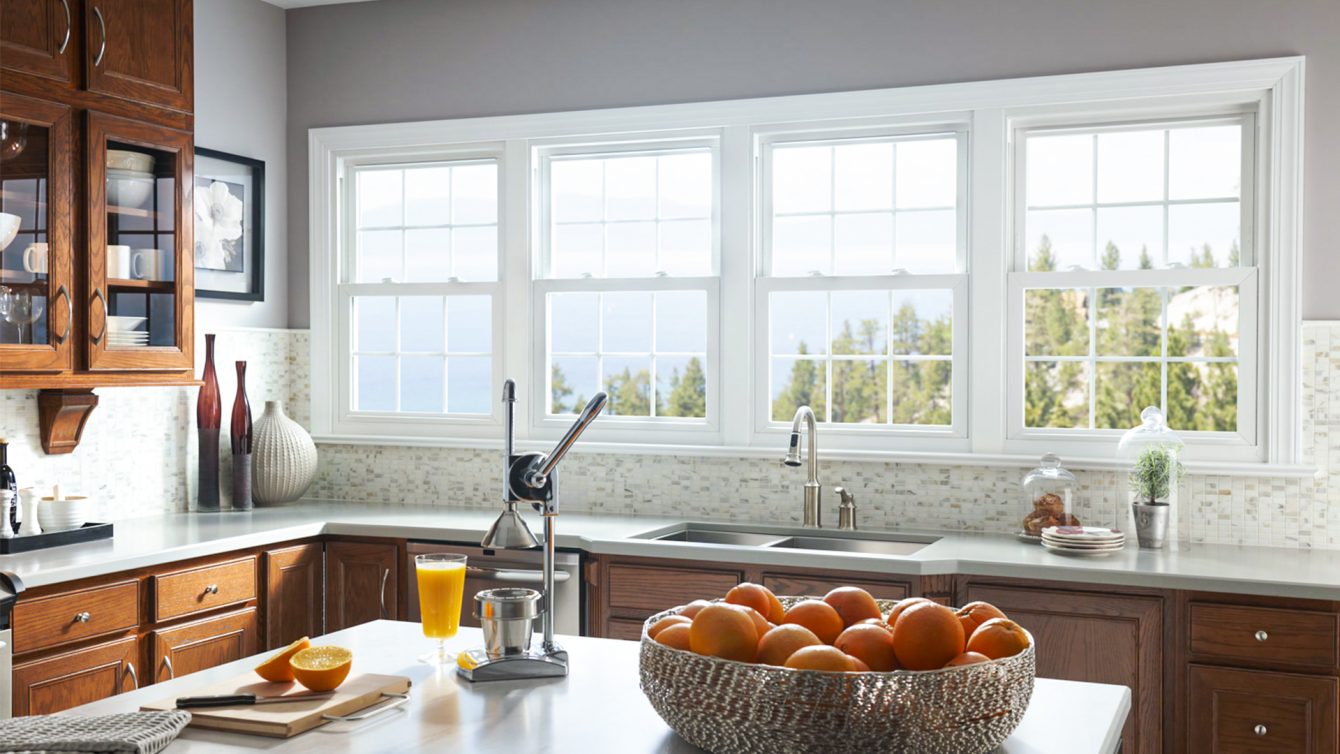 Replacement windows shown in home improvement gallery | Nansemond River Roofing & Siding