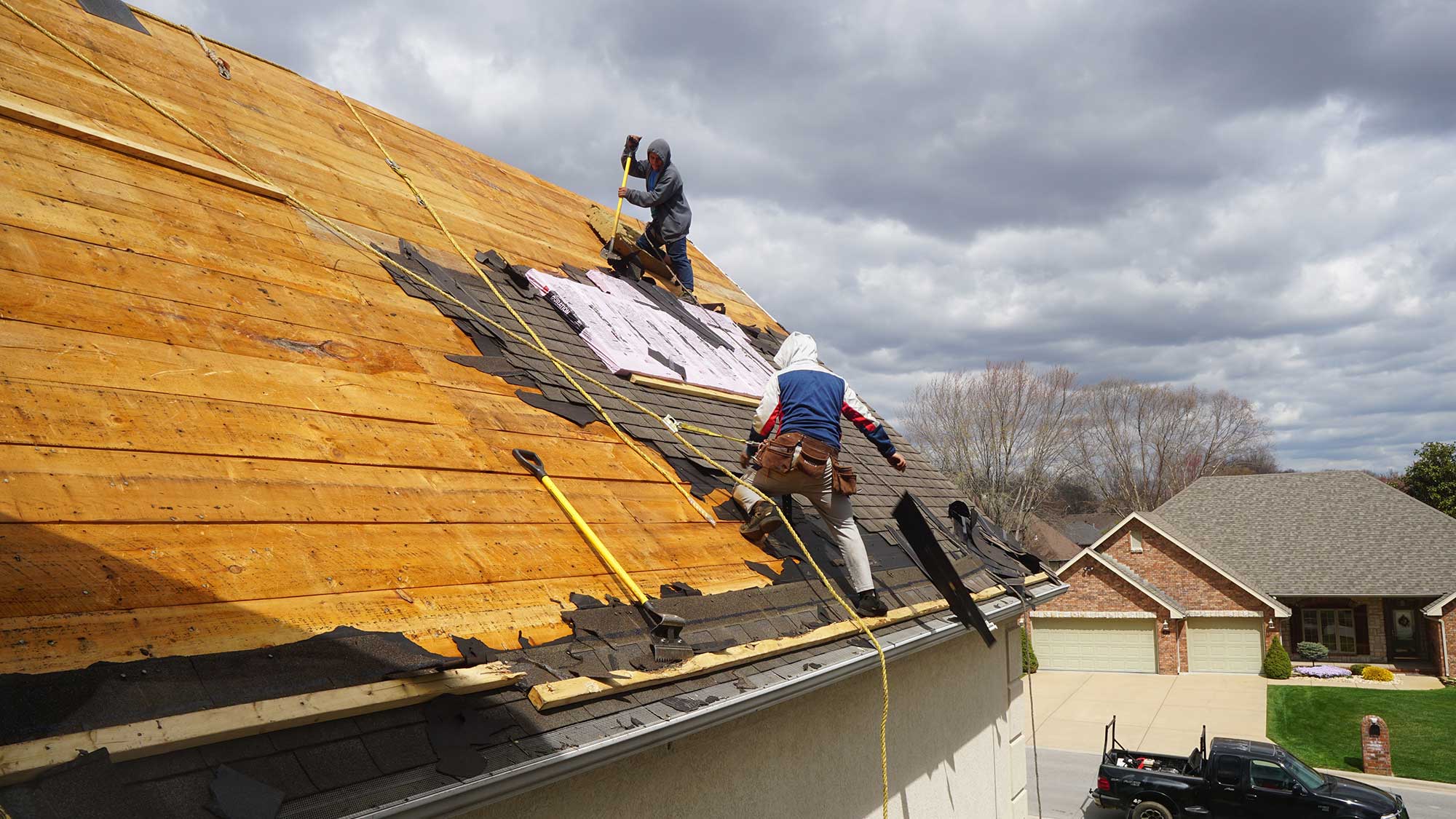 Roof construction and repair diagram or illustration | Nansemond River Roofing & Siding