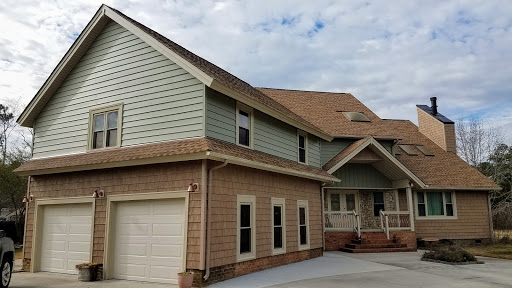 Roofing project in progress | Nansemond River Roofing & Siding