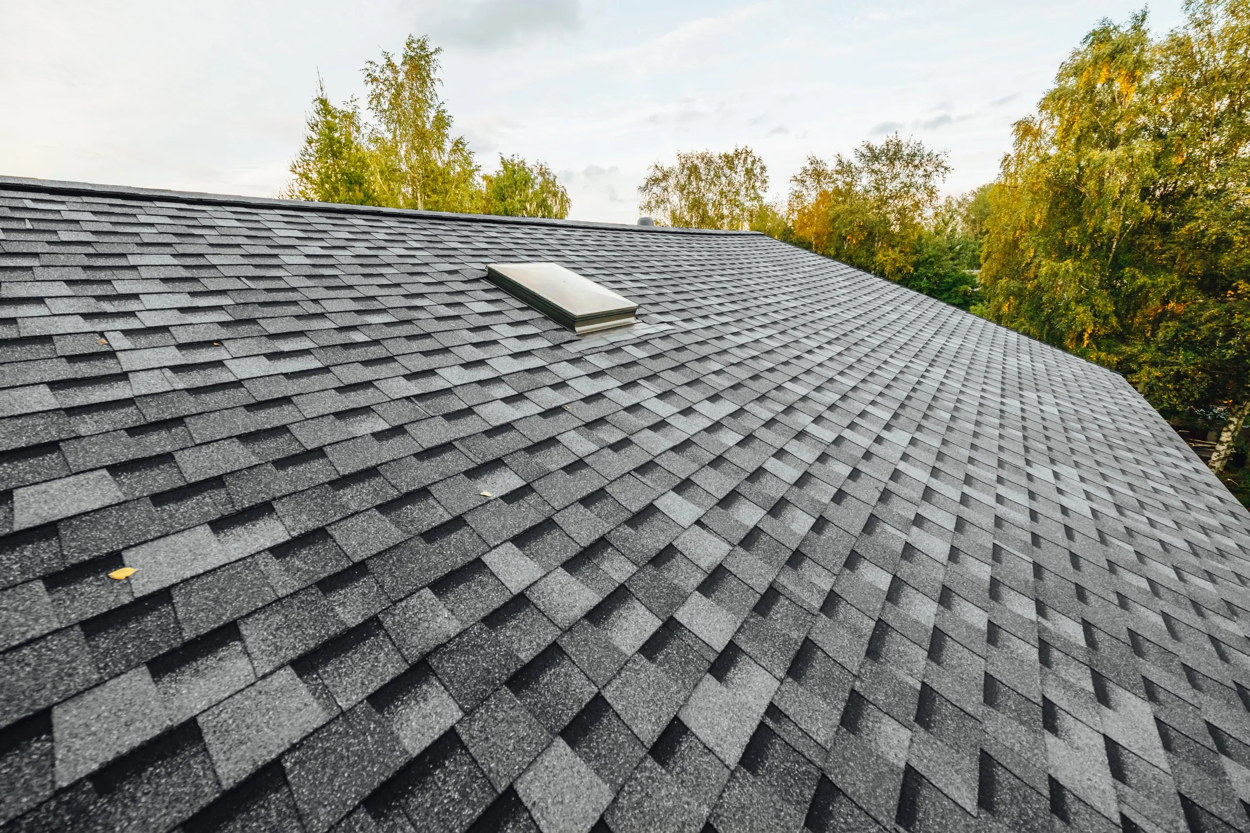 Roofing work shown during a residential project | Nansemond River Roofing & Siding